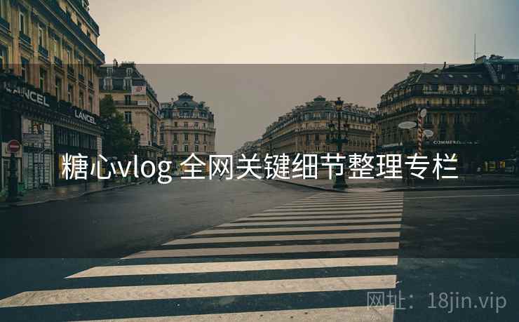 糖心vlog 全网关键细节整理专栏