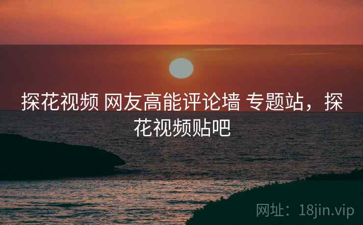 探花视频 网友高能评论墙 专题站，探花视频贴吧