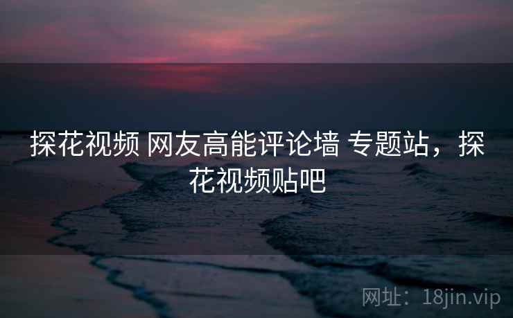 探花视频 网友高能评论墙 专题站，探花视频贴吧