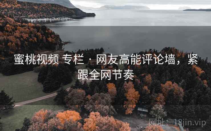 蜜桃视频 专栏 · 网友高能评论墙，紧跟全网节奏
